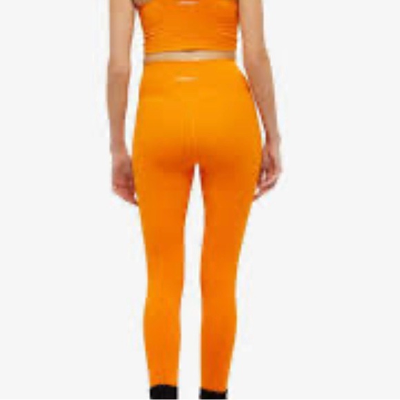 ADANOLA Vibrant Orange Leggings - Picture 2 of 12